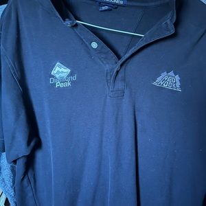 Xl diamond peak red hook golf shirt